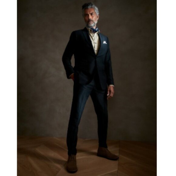 Banana Republic Mens Signature Italian Hopsack Suit Pant Size 40R #809141 RT$200 - Picture 1 of 6
